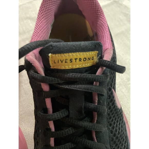 Nike Lunarlite Live Strong Womens Running Shoes Black/Pink Sneakers Size 8 - Picture 7 of 10
